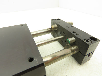 De-Sta-Co DLB-12M-L-C-50 Pneumatic Linear Base Slide/Guide Cylinder 50mm Slide