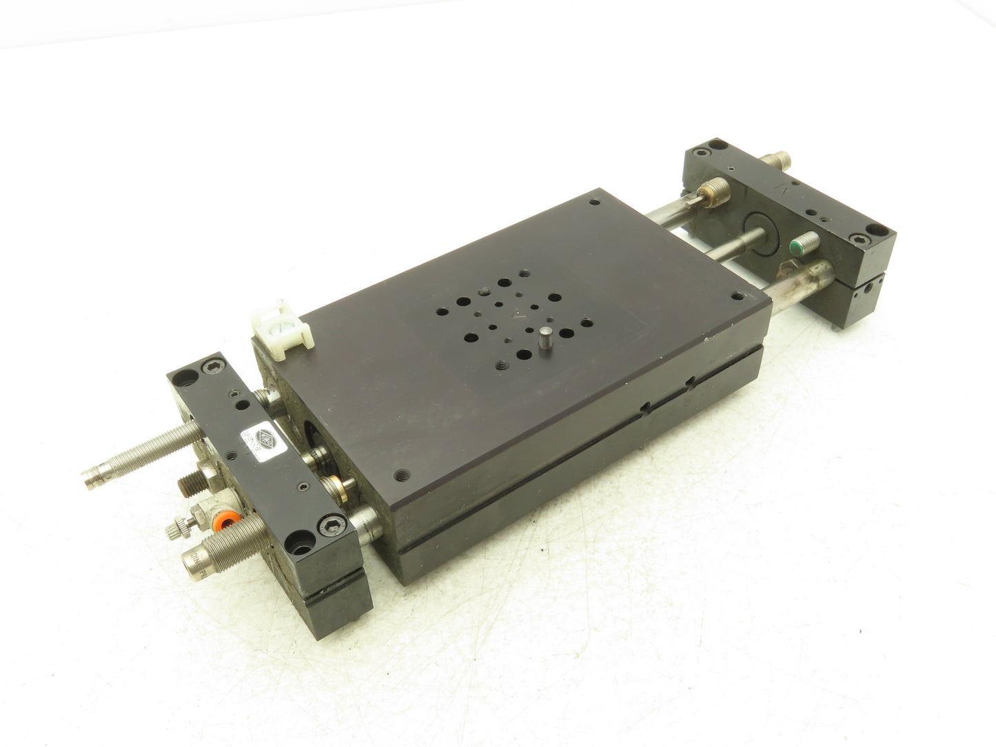 De-Sta-Co DLB-12M-L-C-50 Pneumatic Linear Base Slide/Guide Cylinder 50mm Slide