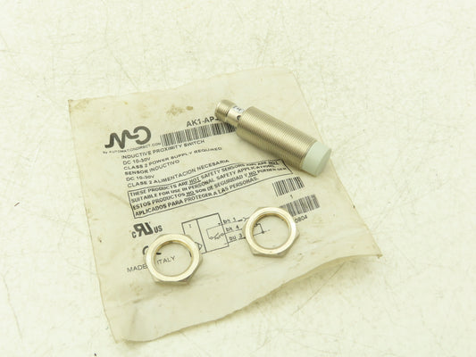 Micro Detectors AK1-AP-4H Inductive Proximity Switch/Sensor 10-30VDC 18mm OD