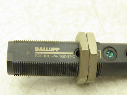 Balluff BOS18KF-PA-1QD-S4-C Retroreflective Photoelectric Sensor 0-4.5m Lot of 8