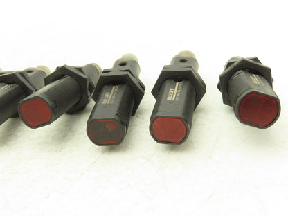 Balluff BOS18KF-PA-1QD-S4-C Retroreflective Photoelectric Sensor 0-4.5m Lot of 8