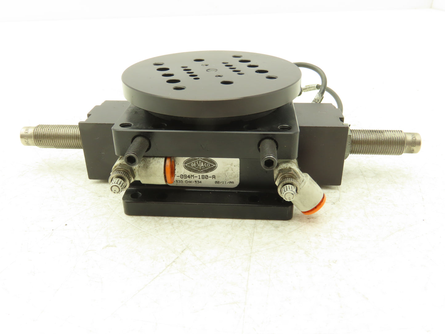 De-Sta-Co DRF-094M-180-A Pneumatic Rotary Actuator 180 Degree Rotation M12 Ports