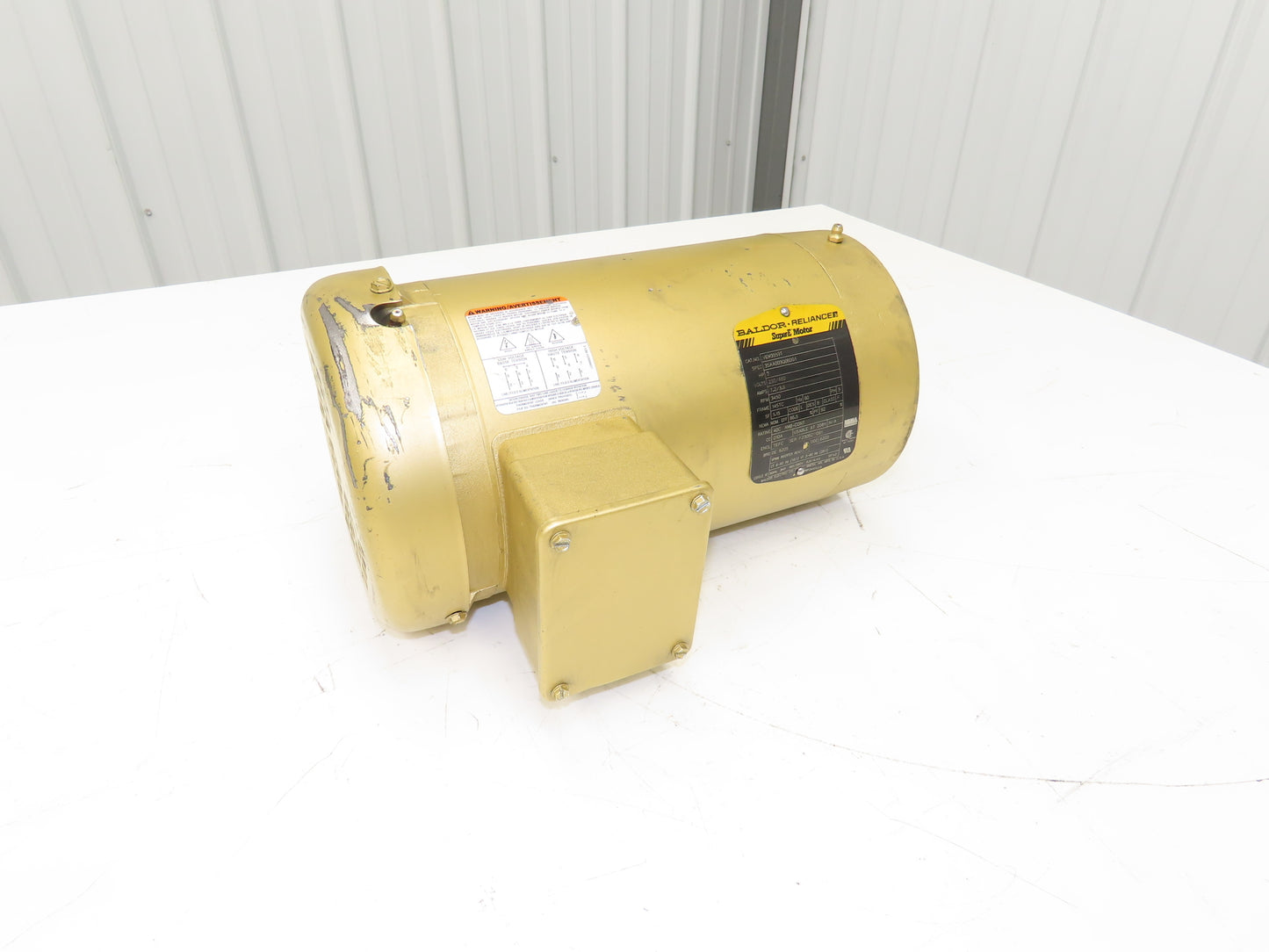 Baldor VEM3559T Super E AC Motor 3Hp 3450rpm 230/460V 3PH 145TC 35AA003Q060G1