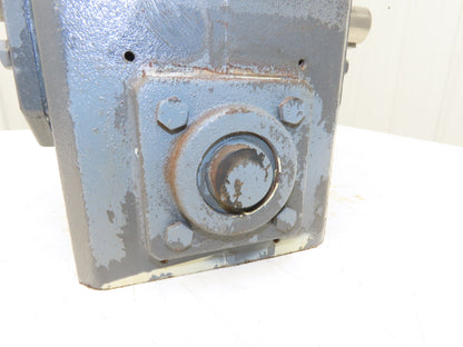 Morse Raider 450Q180LR30 Worm Gearbox 30:1 Reducer 6.2Hp 58rpm Dual Shaft Output