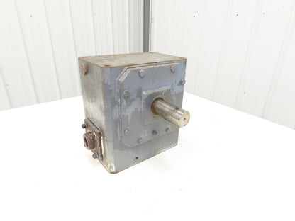 Morse Raider 450Q180LR30 Worm Gearbox 30:1 Reducer 6.2Hp 58rpm Dual Shaft Output