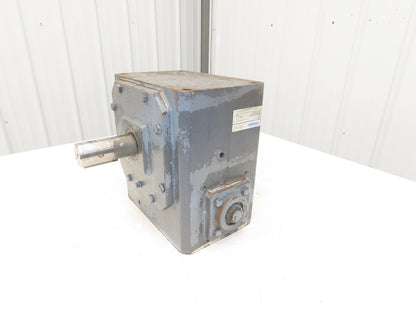 Morse Raider 450Q180LR30 Worm Gearbox 30:1 Reducer 6.2Hp 58rpm Dual Shaft Output
