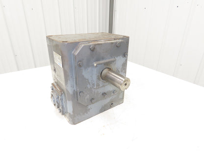 Morse Raider 450Q180LR30 Worm Gearbox 30:1 Reducer 6.2Hp 58rpm Dual Shaft Output