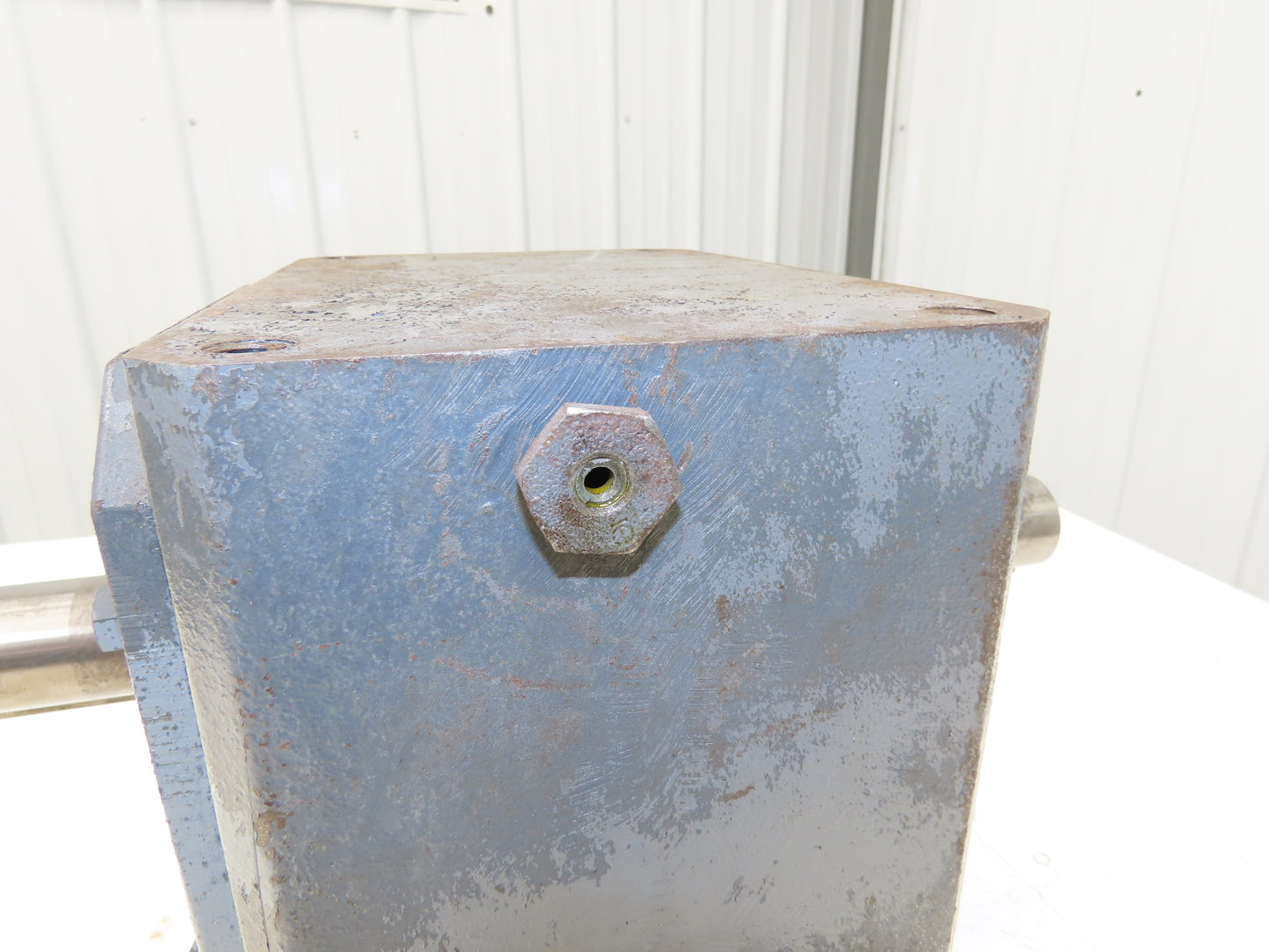 Morse Raider 450Q180LR30 Worm Gearbox 30:1 Reducer 6.2Hp 58rpm Dual Shaft Output