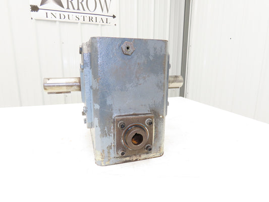 Morse Raider 450Q180LR30 Worm Gearbox 30:1 Reducer 6.2Hp 58rpm Dual Shaft Output