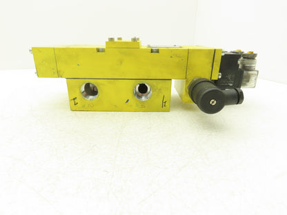 Ross Controls Y7776A5411 CrossMirror 5/2 Double Valve 2.5-10 Bar 3/4" NPT