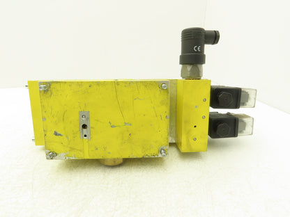 Ross Controls Y7776A5411 CrossMirror 5/2 Double Valve 2.5-10 Bar 3/4" NPT