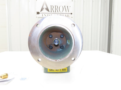 Hytrol 4AC 40-1 RH Gearbox Speed Reducer 40:1 Reducer 44rpm 1Hp 56C Right Hand