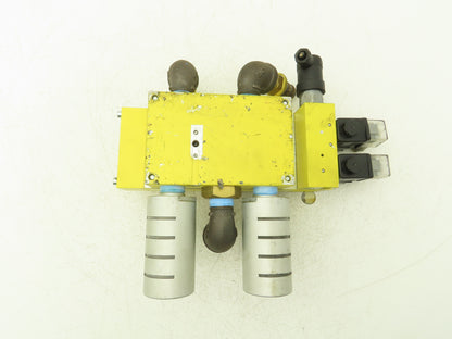 Ross Controls Y7776A5411 CrossMirror 5/2 Double Valve 2.5-10 Bar 3/4" NPT