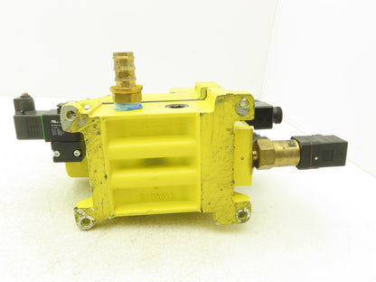 Ross Controls DM2CNA54B21 DM2 Series Double Valve 2-8 Bar 3/4" NPT 110/120VAC