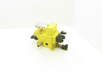 Ross Controls DM2CNA54B21 DM2 Series Double Valve 2-8 Bar 3/4" NPT 110/120VAC