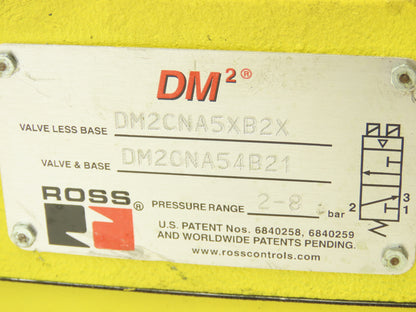 Ross Controls DM2CNA54B21 DM2 Series Double Valve 2-8 Bar 3/4" NPT 110/120VAC