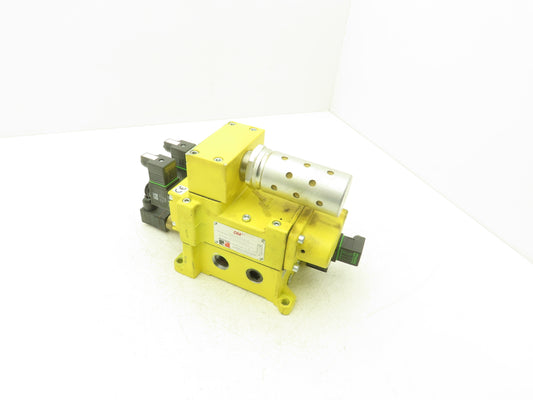Ross Controls DM2CNA54B21 DM2 Series Double Valve 2-8 Bar 3/4" NPT 110/120VAC