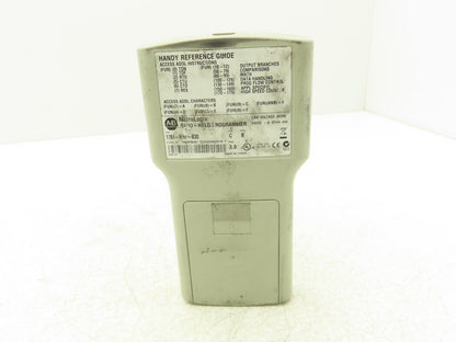 Allen Bradley 1761-HHP-B30 MicroLogix Hand-Held Programmer Series C Rev B 24VDC
