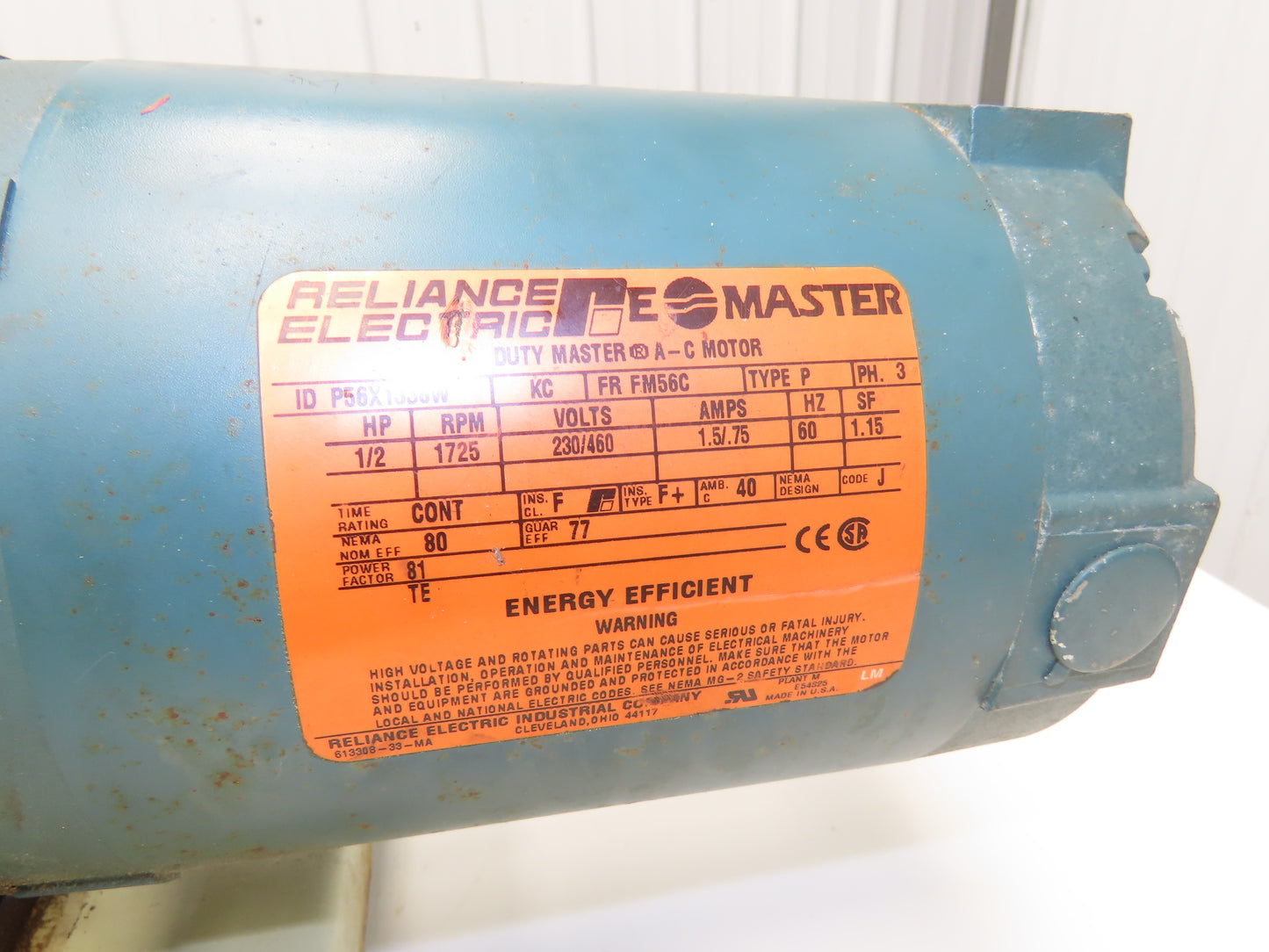 Meyer 6X6HD Rotary Airlock Valve 6x6" Rectangle Flange 1/2Hp 230/460V 3PH