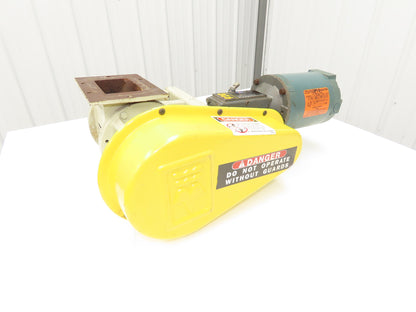 Meyer 6X6HD Rotary Airlock Valve 6x6" Rectangle Flange 1/2Hp 230/460V 3PH