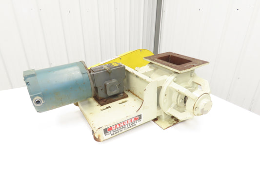 Meyer 6X6HD Rotary Airlock Valve 6x6" Rectangle Flange 1/2Hp 230/460V 3PH