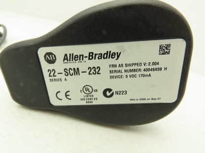 Allen Bradley 22-SCM-232 PowerFlex Serial Converter Module Series A FRN V2.004