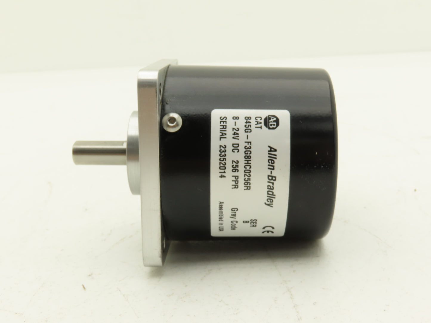 Allen Bradley 845G-F3G8HC0360R Absolute Rotary Encoder 3/8" Shaft 360PPR 	Ser B