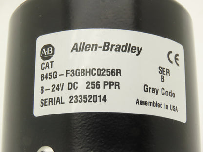 Allen Bradley 845G-F3G8HC0360R Absolute Rotary Encoder 3/8" Shaft 360PPR 	Ser B