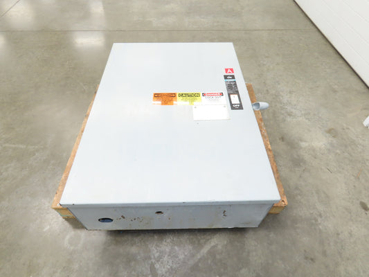 Siemens F357L I-T-E Safety Disconnect Switch 800A 600V 3 Pole Fused 500Hp NEMA 1
