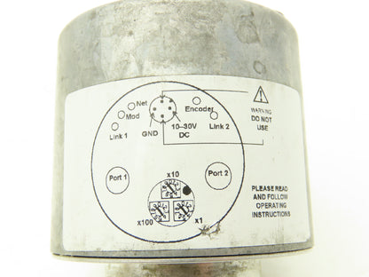 Allen Bradley 842E-MIP1BA A Absolute Encoder 10-30VDC EtherNet IP 3/8" Shaft
