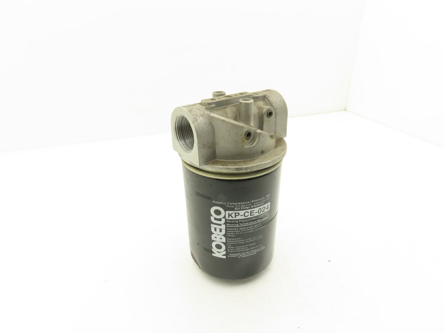 Kobelco KP-CE-024 Spin-on Air Oil Separator Air Compressor Filter 1-1/4"NPT