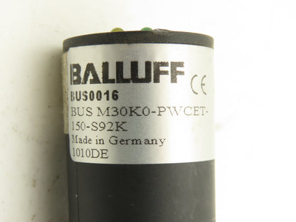 Balluff BUS M30K0-PWCET-150-S92K Ultrasonic Sensor Proximity Switch BUS0016