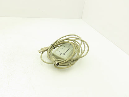 Allen Bradley 1784-U2DHP/A USB-to-Data Highway Plus 8-Pin DIN Cable FW/REV 1.007