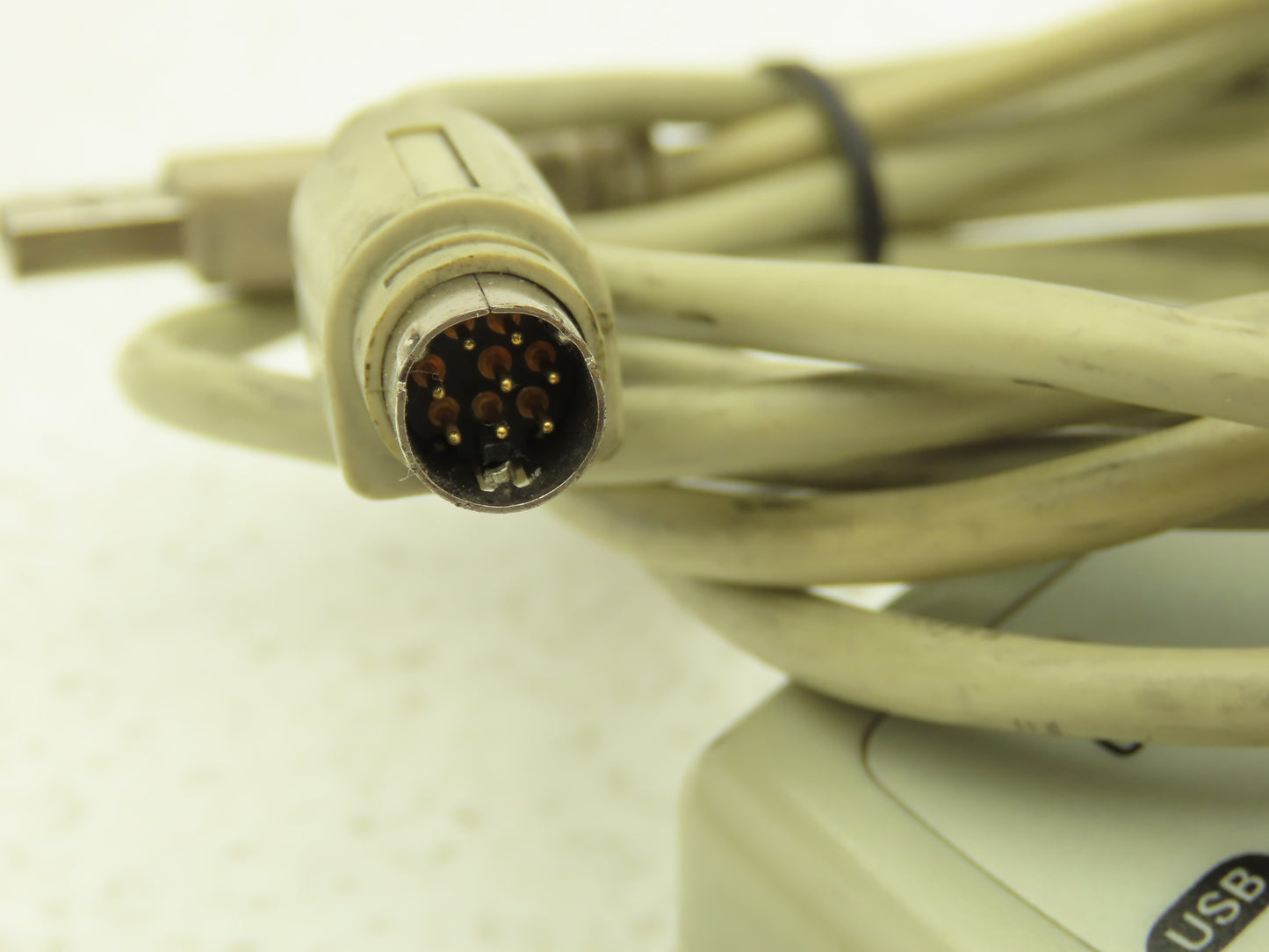 Allen Bradley 1784-U2DHP/A USB-to-Data Highway Plus 8-Pin DIN Cable FW/REV 1.007