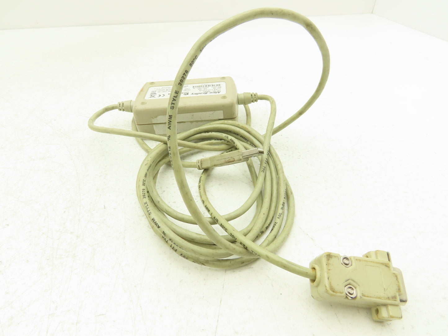 Allen Bradley 1784-U2DHP/A USB-to-Data Highway DH+ 8-Pin DSUB Cable FW.REV 1.007
