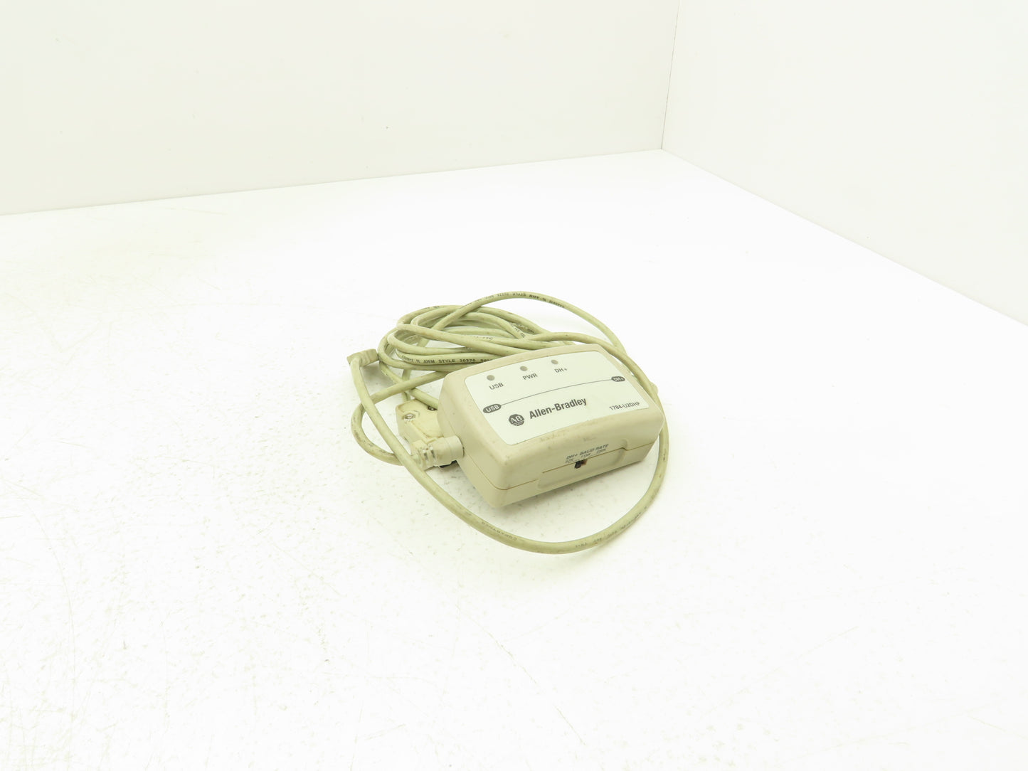 Allen Bradley 1784-U2DHP/A USB-to-Data Highway DH+ 8-Pin DSUB Cable FW.REV 1.007