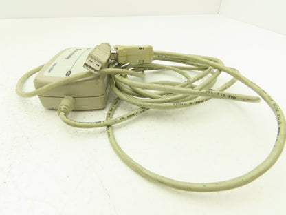 Allen Bradley 1784-U2DHP/A USB-to-Data Highway DH+ 8-Pin DSUB Cable FW.REV 1.007