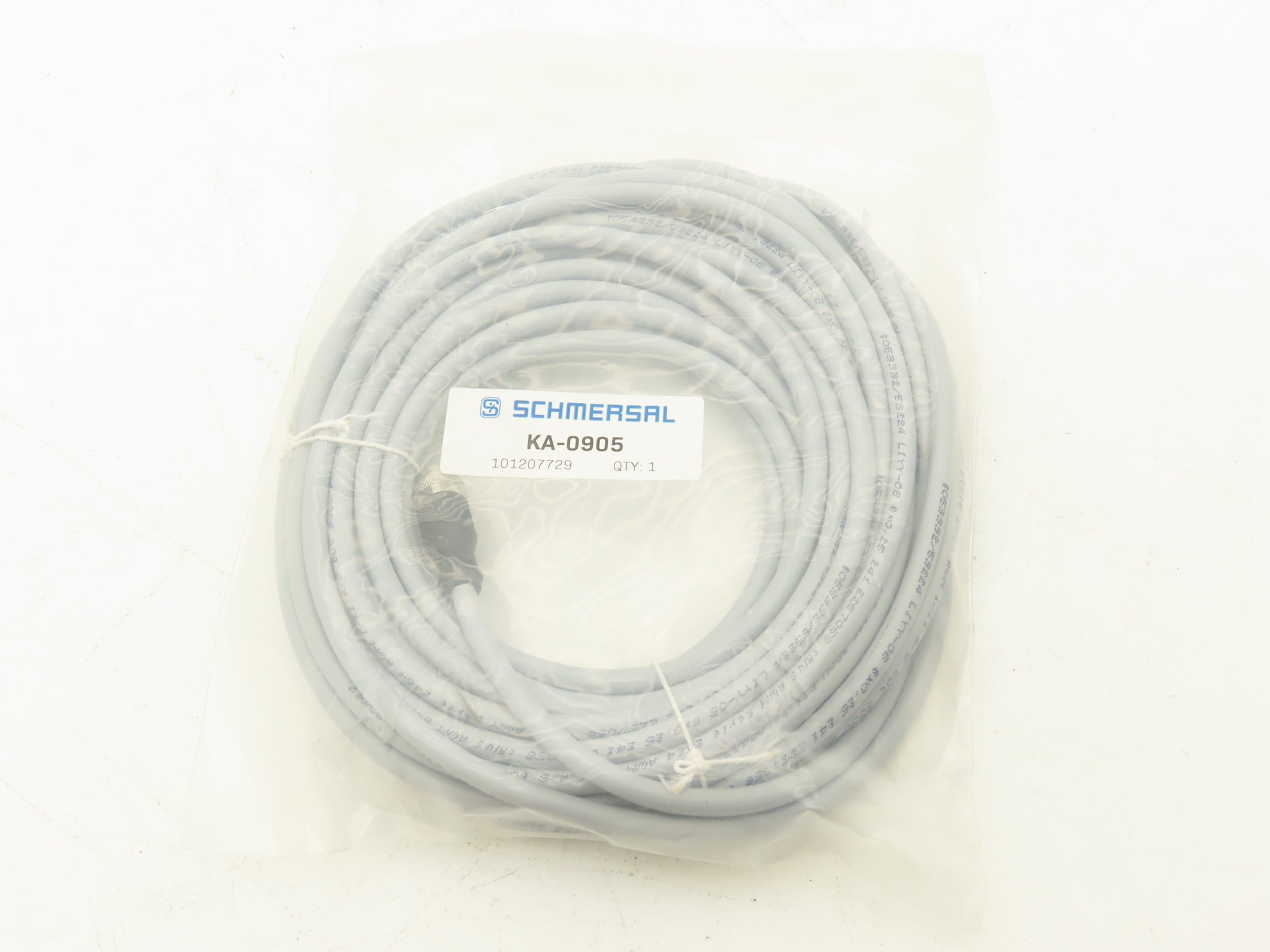 Schmersal KA-0905 Sensor Cable Cordset 8-Pin M12 10M Female 101207729 ...