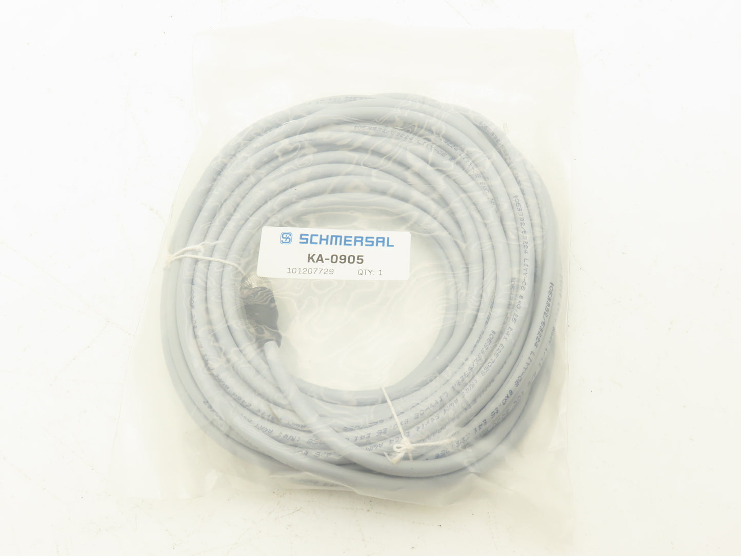 Schmersal KA-0905 Sensor Cable Cordset 8-Pin M12 10M Female 101207729