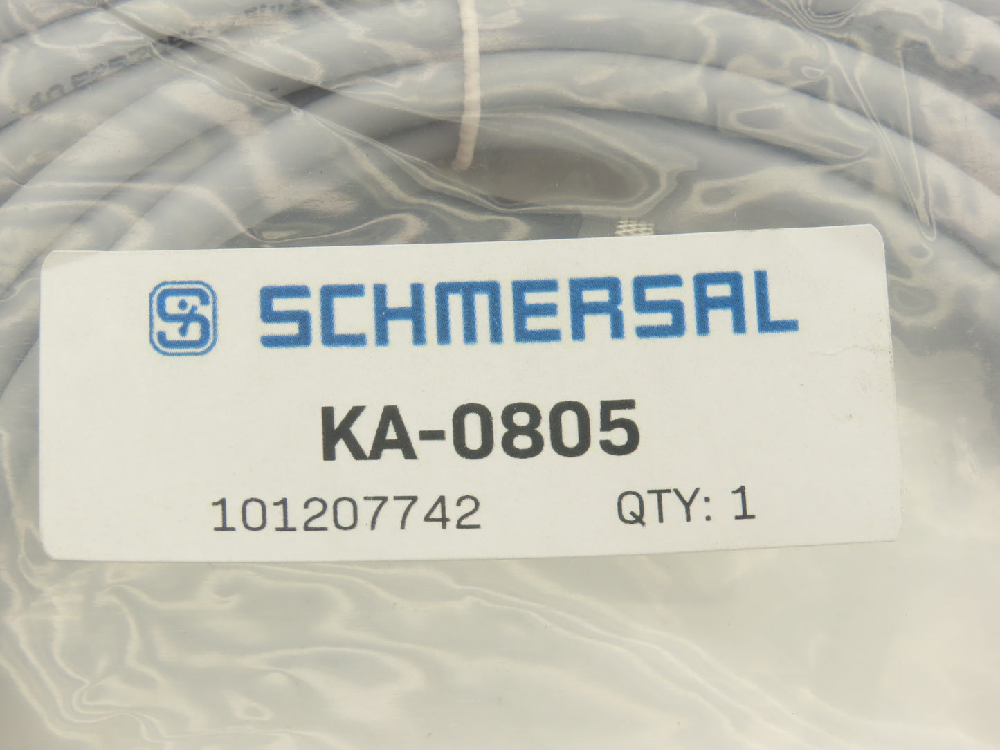 Schmersal KA-0805 Sensor Cable Cordset 4-Pin M12 10M Female 101207742