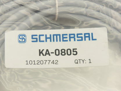 Schmersal KA-0805 Sensor Cable Cordset 4-Pin M12 10M Female 101207742