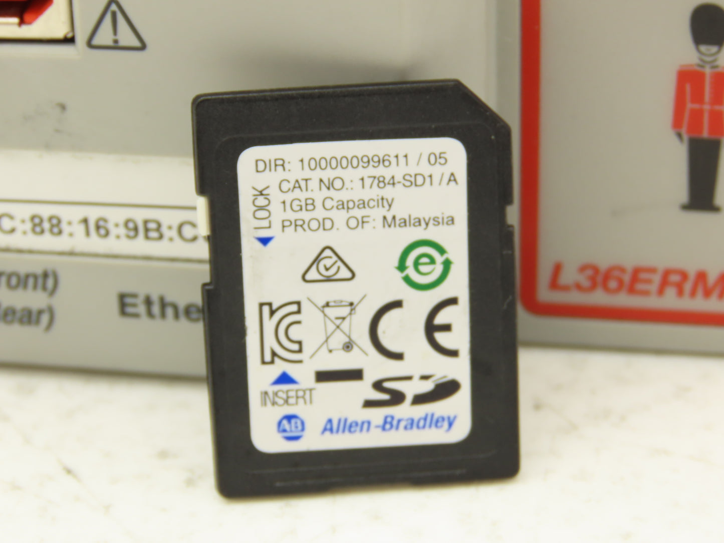 A-B 1769-L36ERMS/A Compact GuardLogix Ethernet/IP CPU Controller 24V Ser A