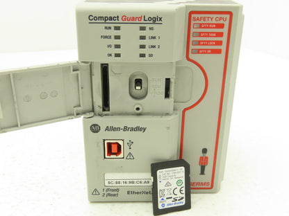 A-B 1769-L36ERMS/A Compact GuardLogix Ethernet/IP CPU Controller 24V Ser A