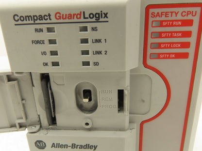 A-B 1769-L33ERMS Compact GuardLogix Ethernet/IP CPU Controller 24V Ser A