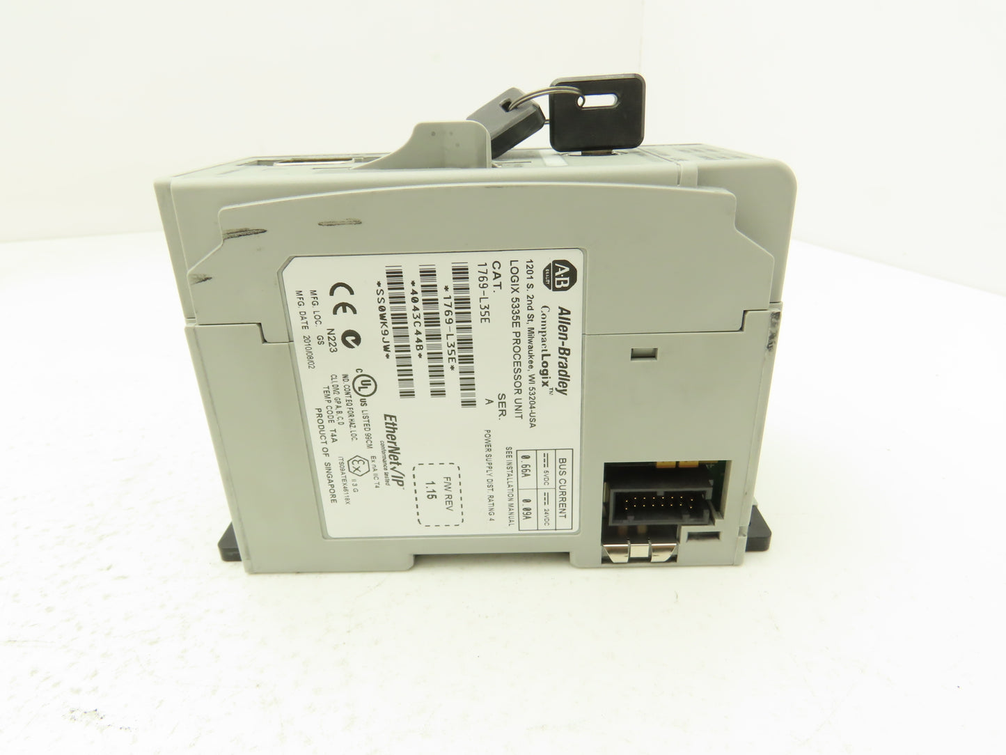 Allen Bradley 1769-L35E CompactLogix 5335E Ethernet CPU Controller Module Ser A