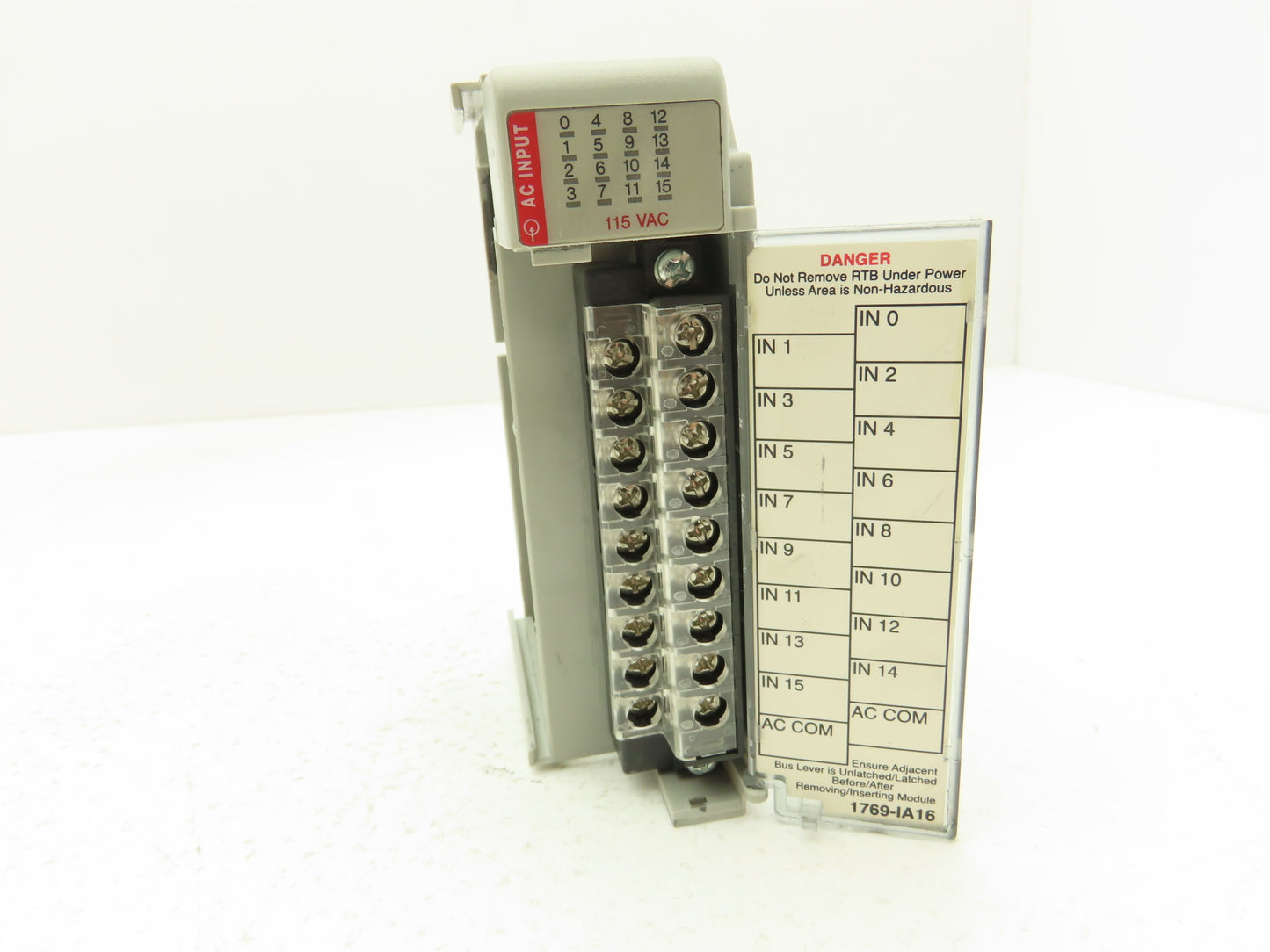 Allen Bradley 1769-IA16 Compact Logix I/O Input Module 16Pt 115VAC Ser A