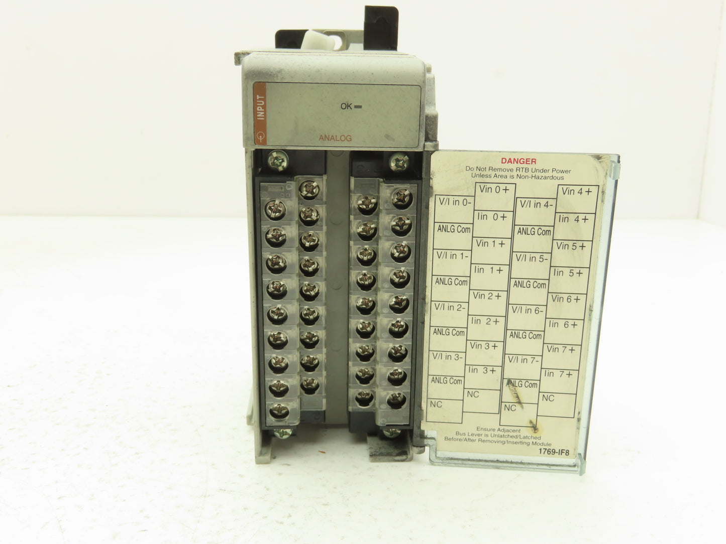 Allen Bradley 1769-IF8 Compact I/O Analog Input Module 8Pt Ser A REV 1 F/W 1.1