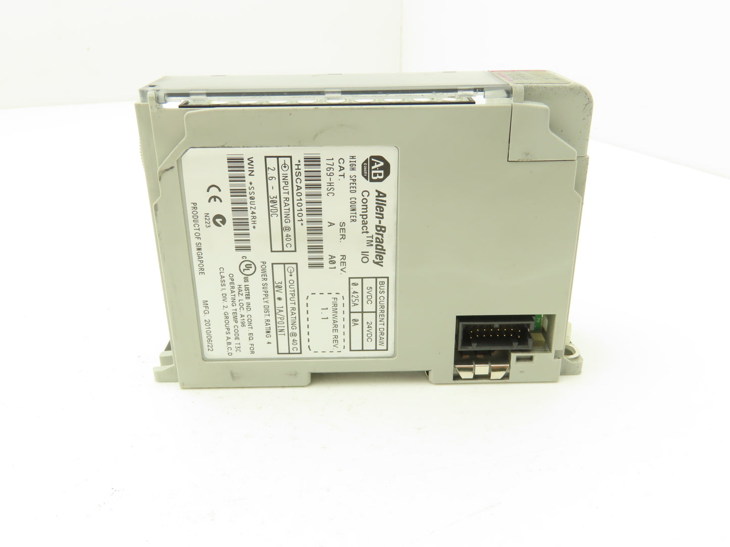 Allen Bradley 1769-HSC Compact I/O High Speed Counter Module Series A Rev A01