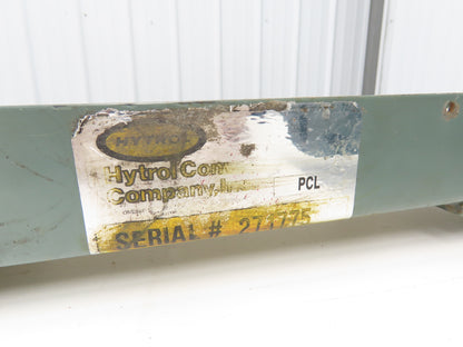 Hytrol PCL 5"x 48" Low Profile Parts Conveyor 4"Belt .33Hp 230/460V 3PH 18FPM