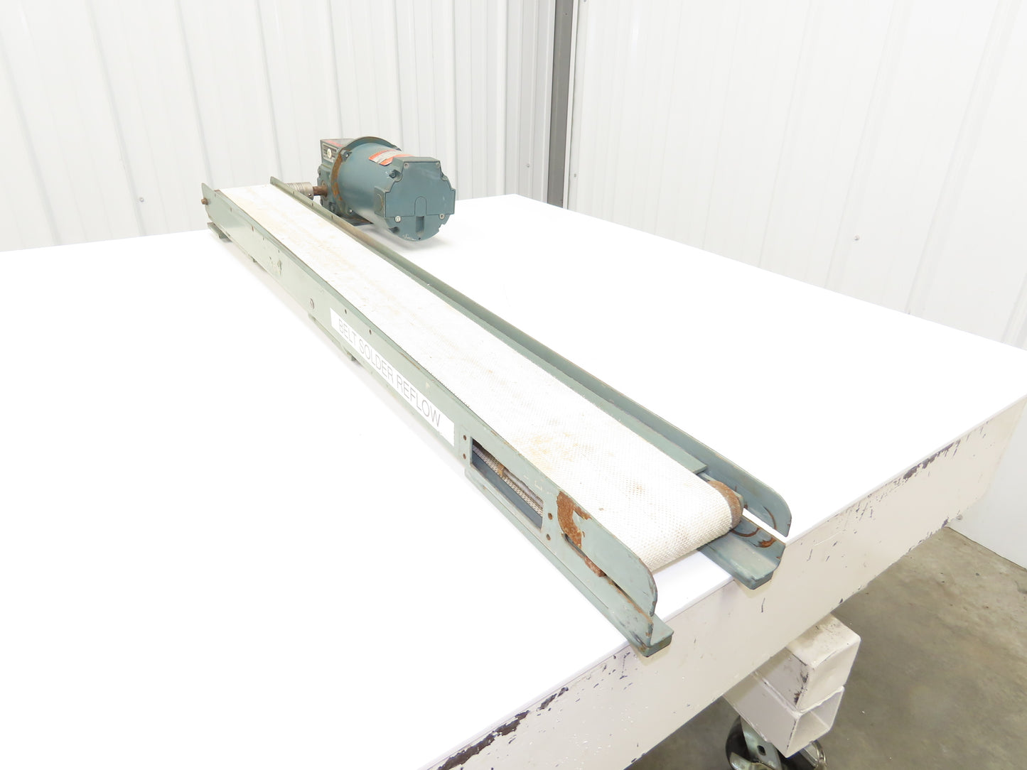 Hytrol PCL 5"x 48" Low Profile Parts Conveyor 4"Belt .33Hp 230/460V 3PH 18FPM